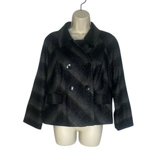 DKNY black and gray jacket with a bit of sparkle size L